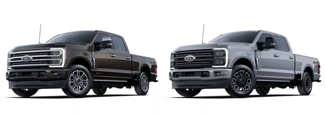2025 Ford Super Duty�� Darkened Bronze And Glacier Gray 1075x375 Oem