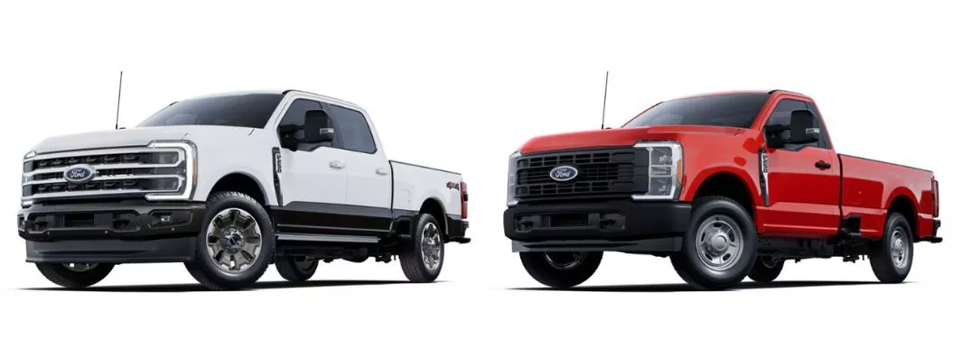 2025 Ford Super Duty�� Oxford White And Race Red 1075x375 Oem