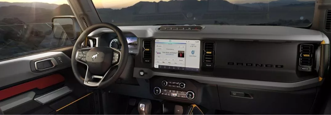 What Are The 2024 Ford Bronco Interior Features And Technology 1075x375 Oem