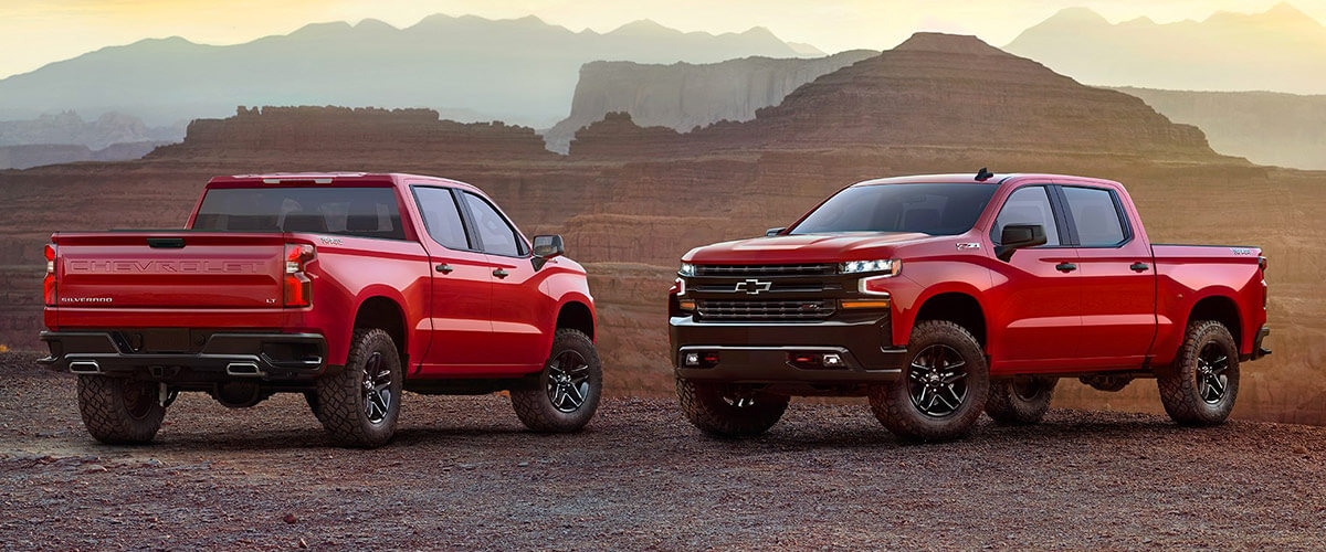 2019 Chevy Silverado header