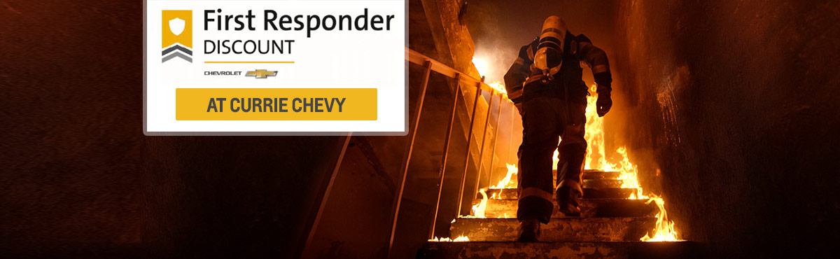 First Responder Discount header