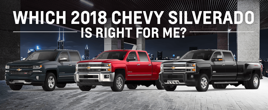 2018 Silverado Lineup