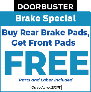 Brake Special Doorbuster Coupon Web