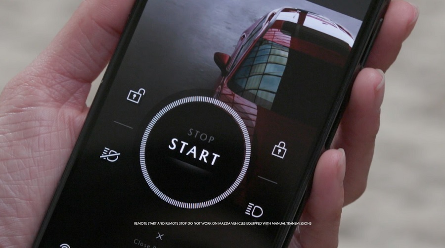 Mazda Remote Start Phone App1