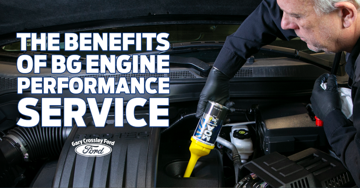 Why Gary Crossley Ford Offers BG Engine Performance Service