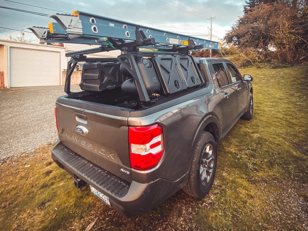 Ford Maverick Active Cargo System Debuts, Has Cool Storage Features