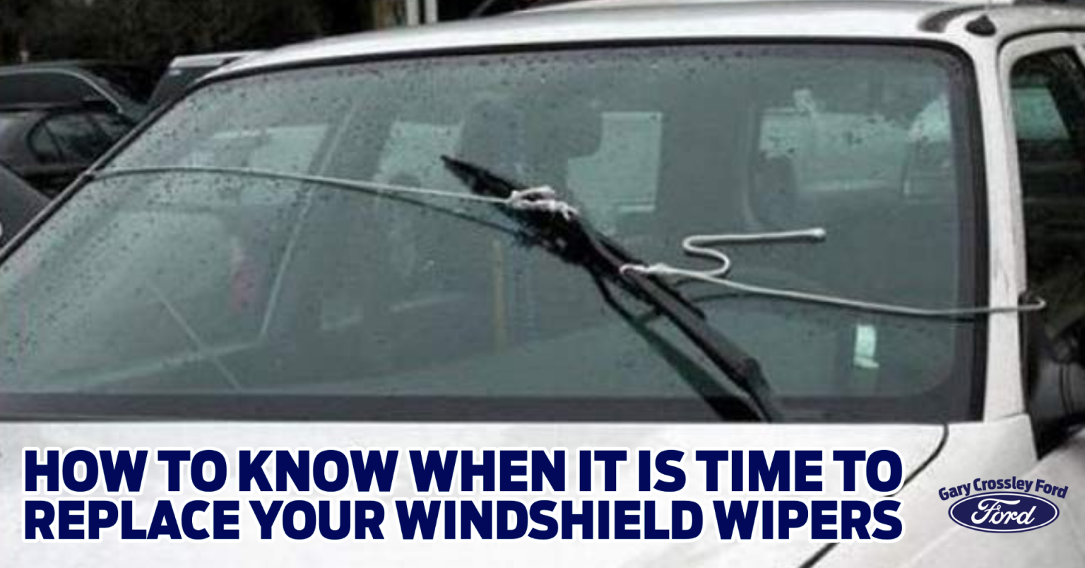 How To Know When It Is Time to Replace Your Windshield Wipers