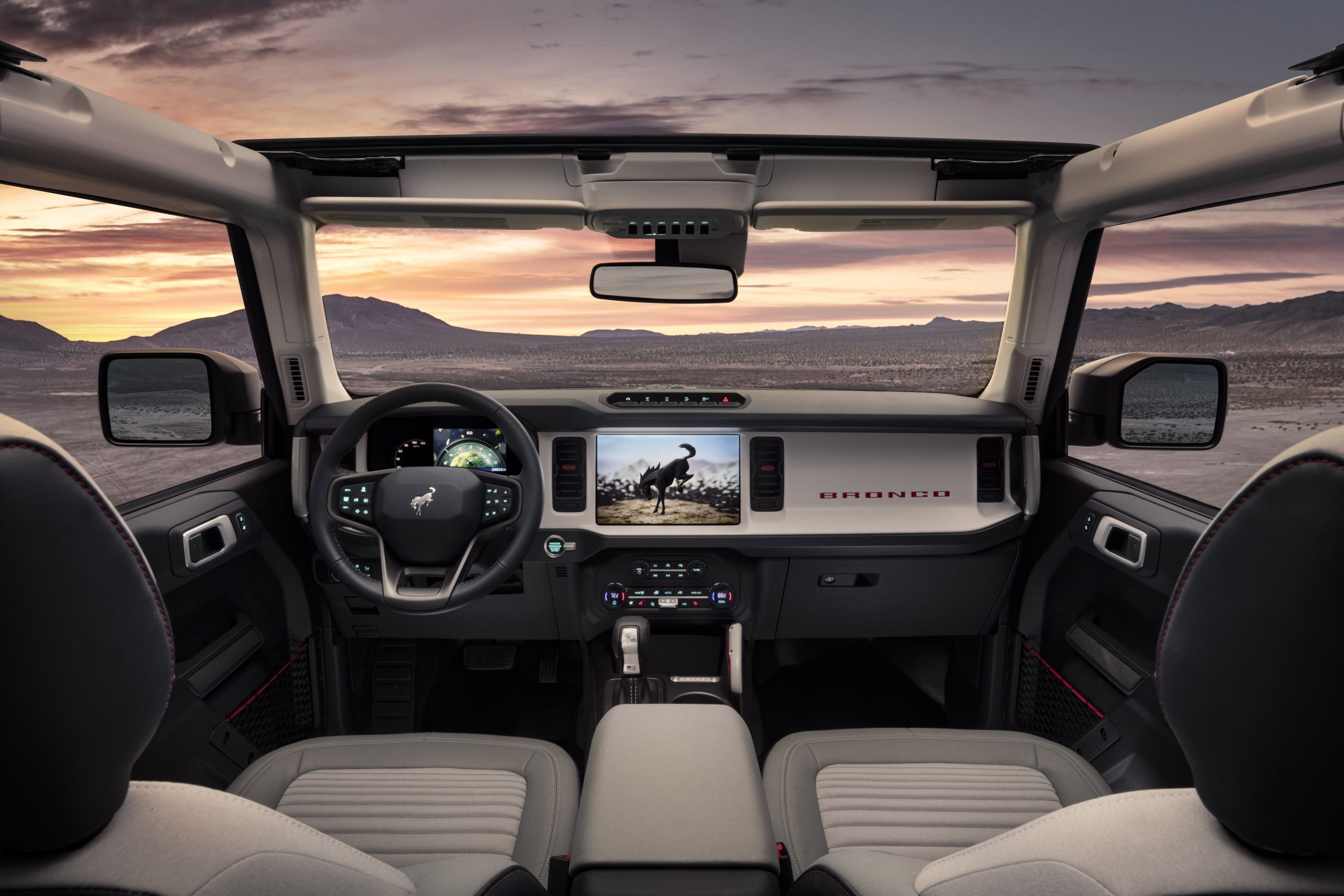 2021 Bronco Interior