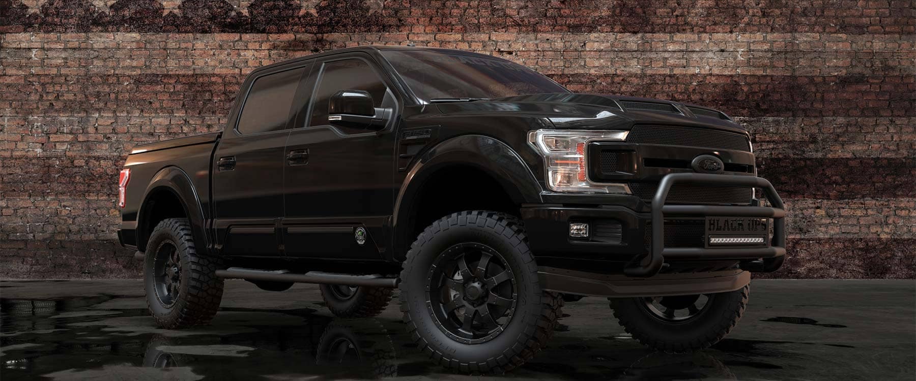 Tuscany custom Ford lifted trucks for sale at McRee Ford in Dickinson