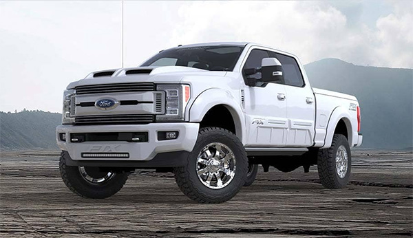 Tuscany custom Ford F-250 FTX lifted truck for sale at McRee Ford near League City