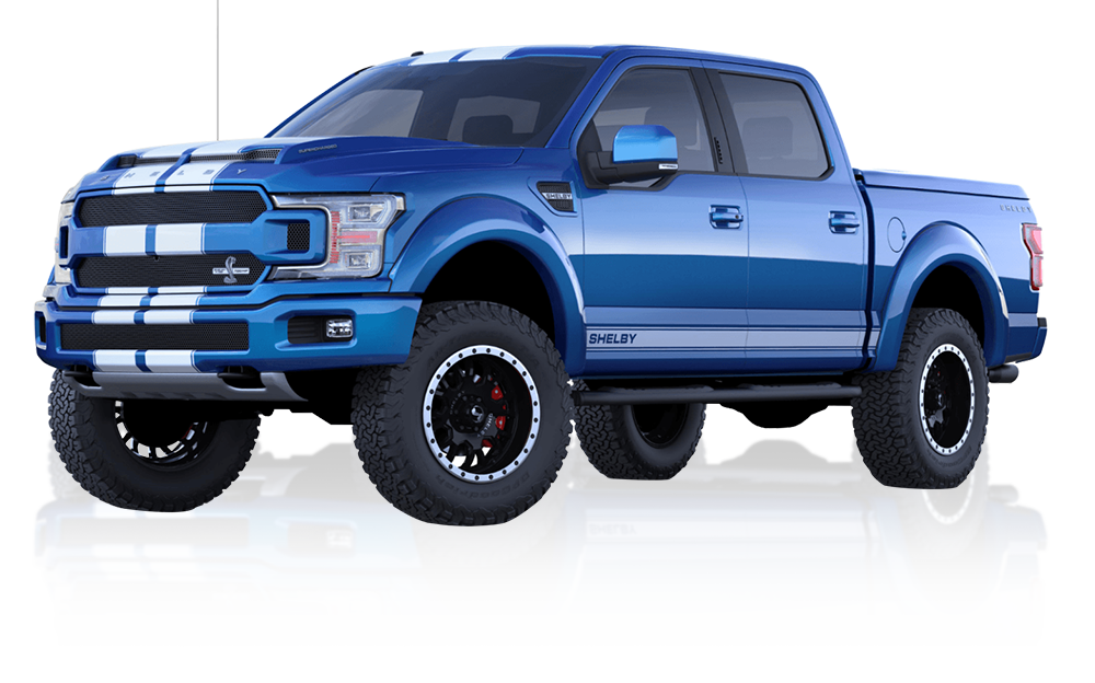 Tuscany custom Ford F-150 Shelby lifted truck for sale at McRee Ford near Houston
