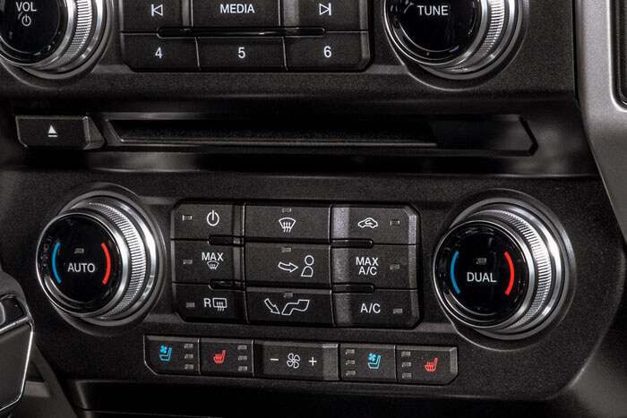 New 2018 Ford F-150 DUAL-ZONE ELECTRONIC AUTOMATIC TEMPERATURE CONTROL New 2018 Ford F-150 DUAL-ZONE ELECTRONIC AUTOMATIC TEMPERATURE CONTROL