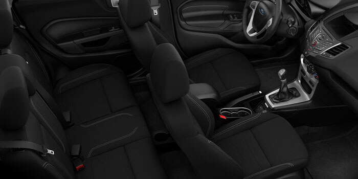 New 2018 Ford Fiesta UNIQUE SPORT CLOTH FRONT BUCKET SEATS WITH EMBOSSED SEAT DESIGN AND 60/40 SPLIT REAR SEAT New 2018 Ford Fiesta UNIQUE SPORT CLOTH FRONT BUCKET SEATS WITH EMBOSSED SEAT DESIGN AND 60/40 SPLIT REAR SEAT