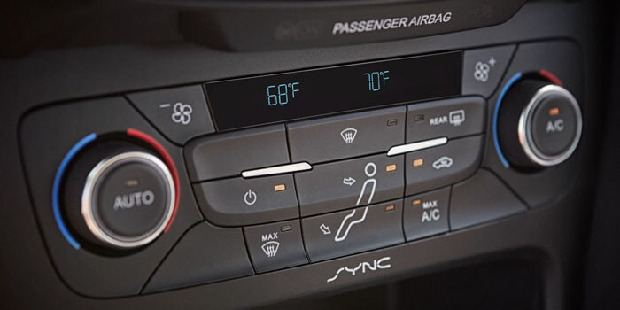 New 2018 Ford Focus DUAL-ZONE ELECTRONIC AUTOMATIC TEMPERATURE CONTROL (DEATC) New 2018 Ford Focus DUAL-ZONE ELECTRONIC AUTOMATIC TEMPERATURE CONTROL (DEATC)