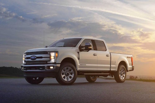 2018 Ford Super Duty White