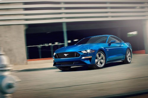2019 Ford Mustang Blue