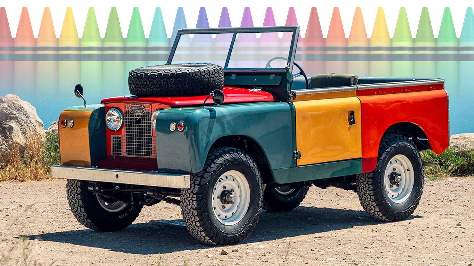 1958 Land Rover Series Ii Art Car Ts