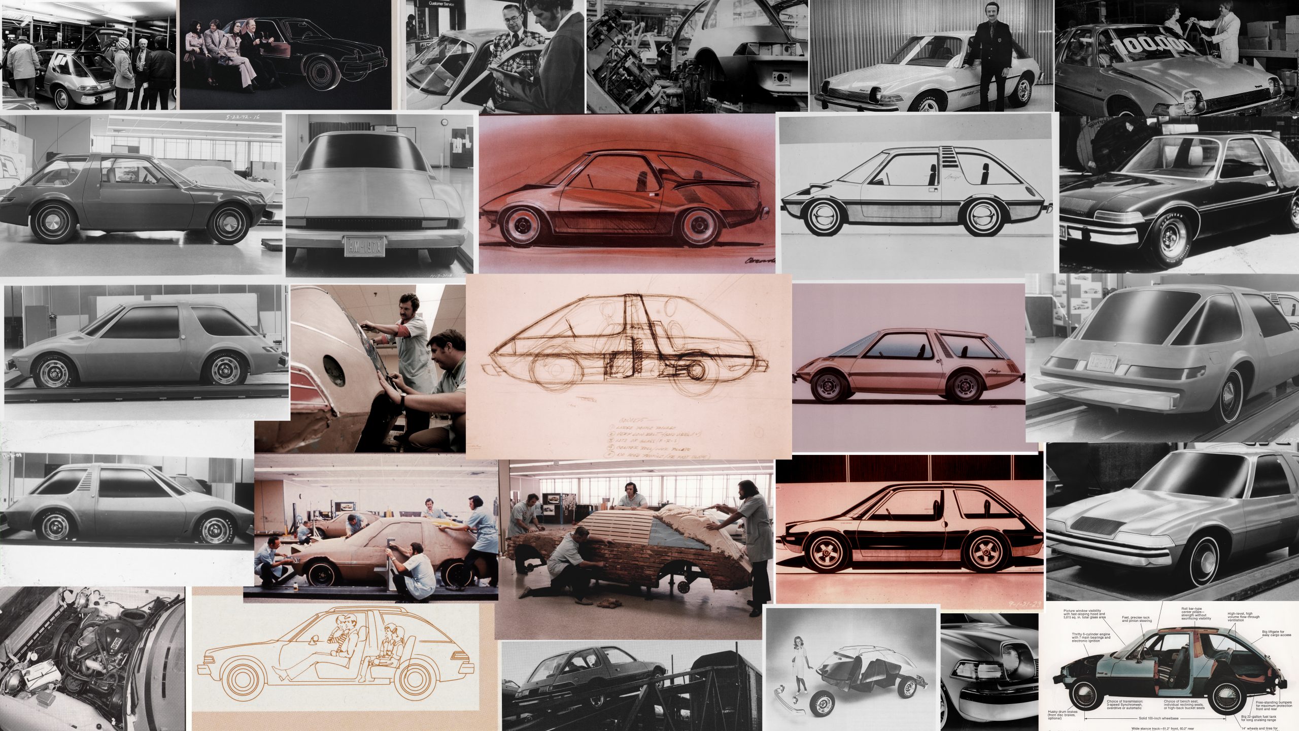 1975 Pacer Collage