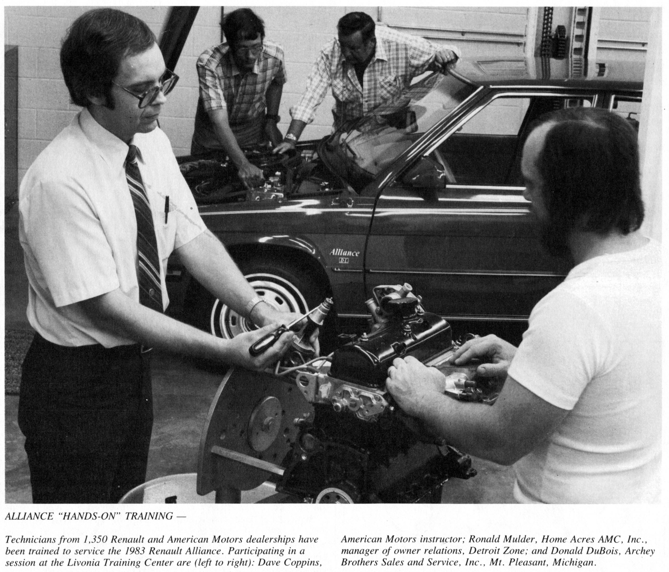 1983 Renault Alliance Fuel Injection Service Training Modified