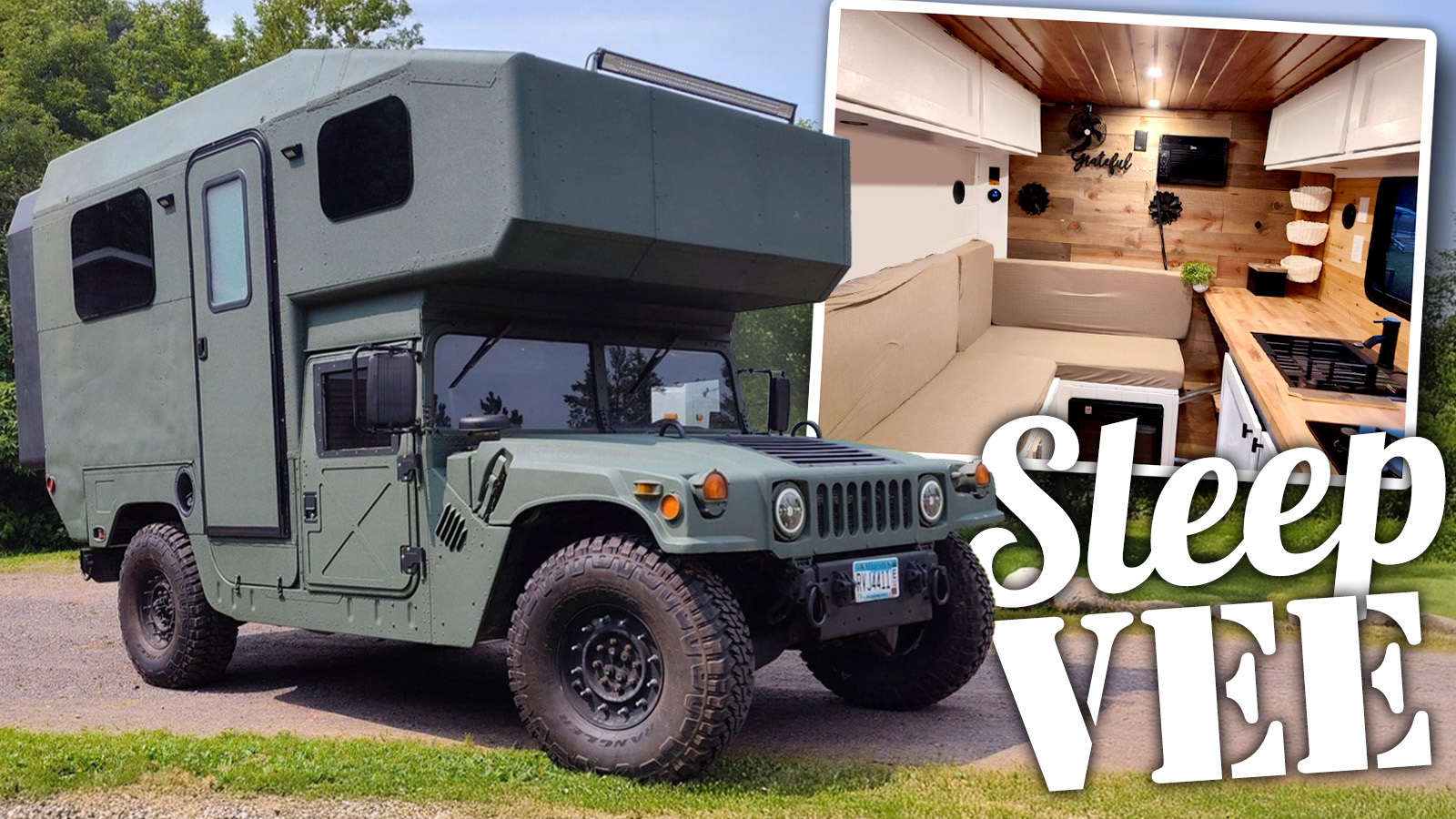 2000 Am General Hmmwv Military Camper Ts