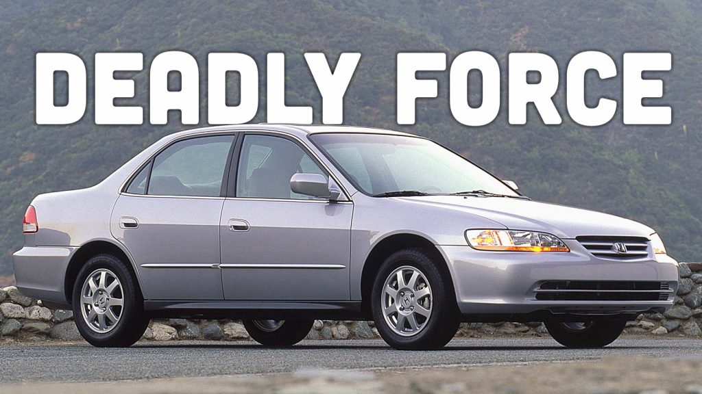 2001 Honda Accord Takata Recall Topshot