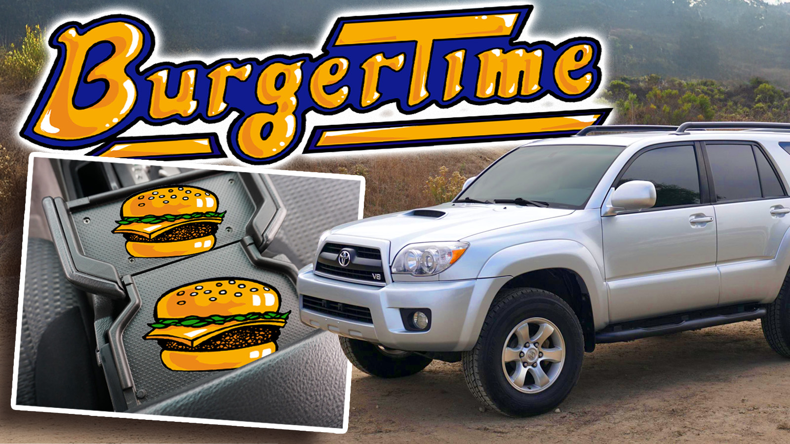 2006 4runner Burger Tray