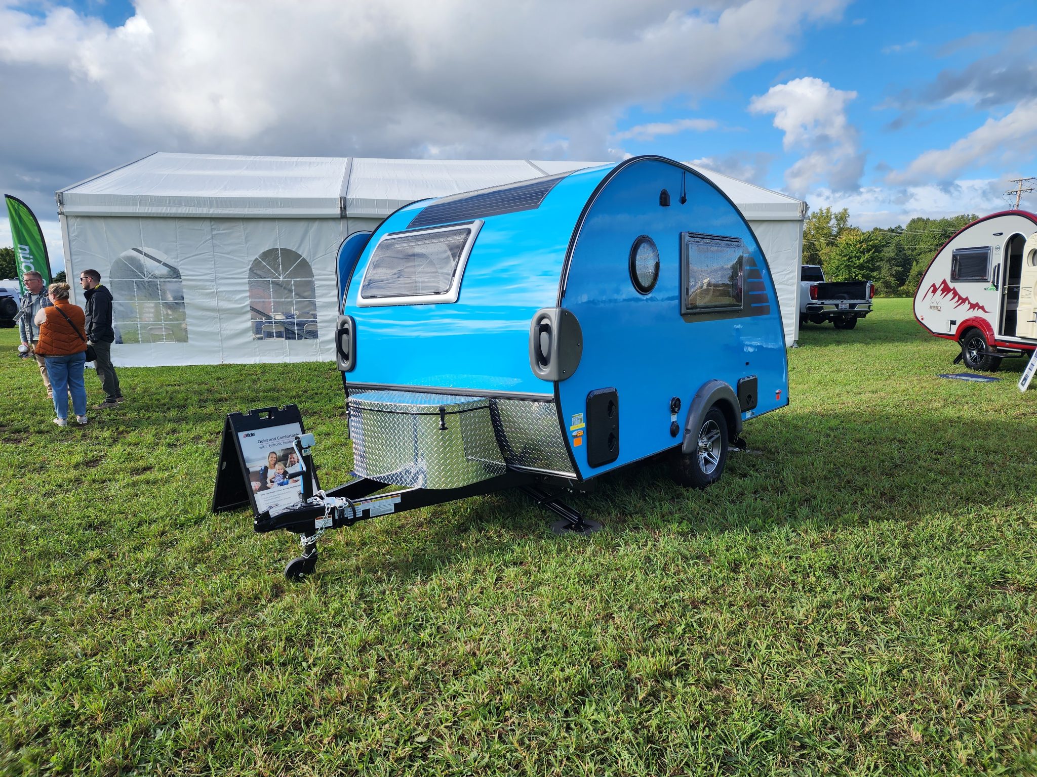 This RetroStyle Fiberglass Camper Will Soon Be One Of The Cutest Ways