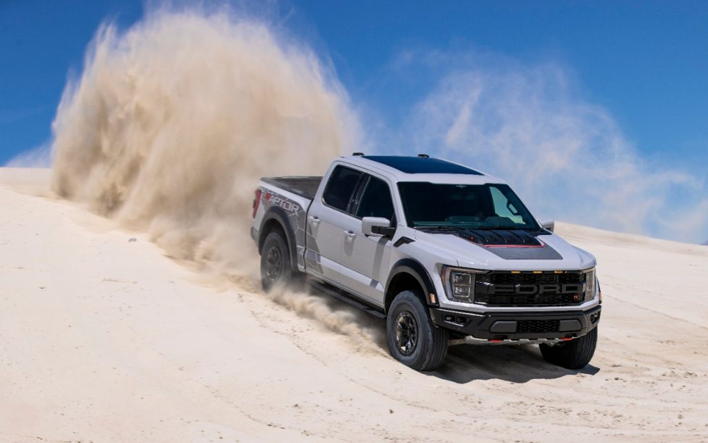 2023 F 150 Raptor R Exterior Avalanche Gray 02
