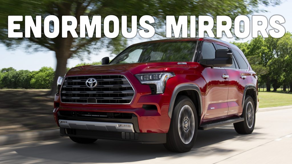 2023 Sequoia Tow Mirrors Topshot