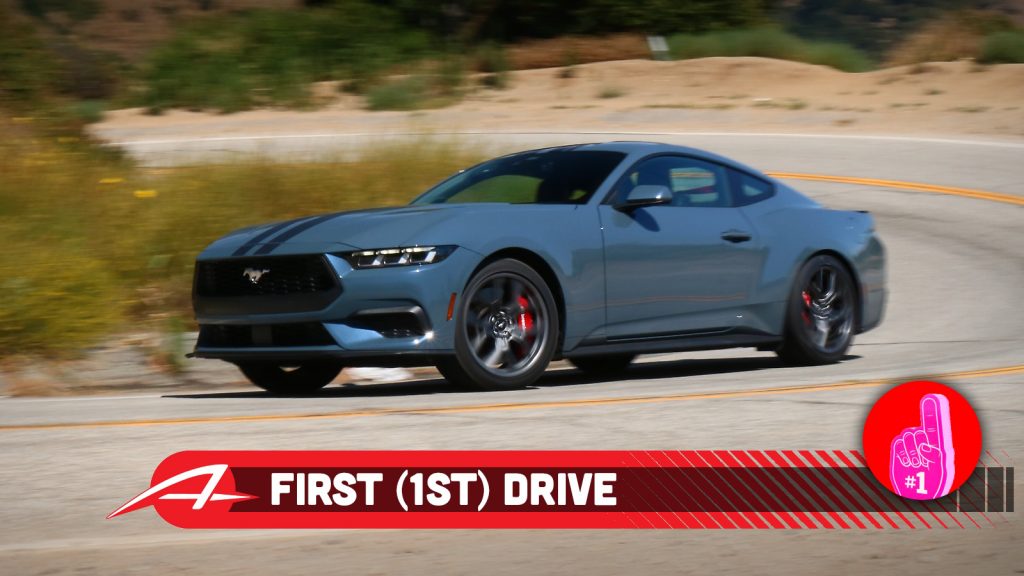 2024 Ford Mustang Ecoboost Topshot