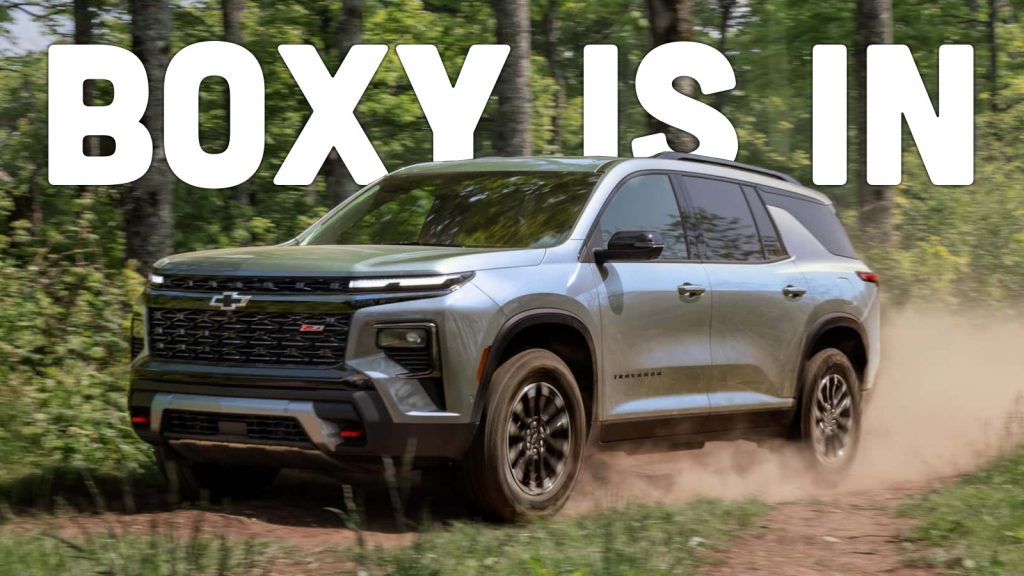 2024 Chevrolet Traverse Topshot