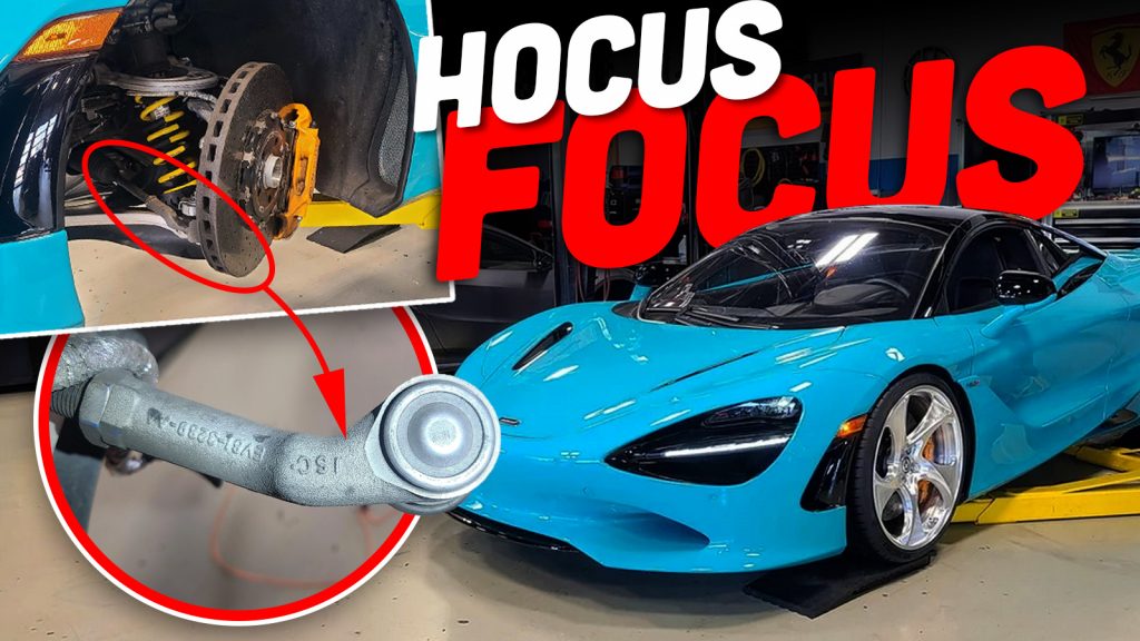 2024 Mclaren 750s Has Ford Focus Tie Rod Ends Ts