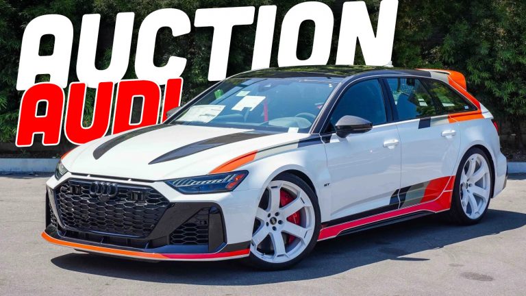 2025 Audi Rs6 Avant Performance Auction Ts