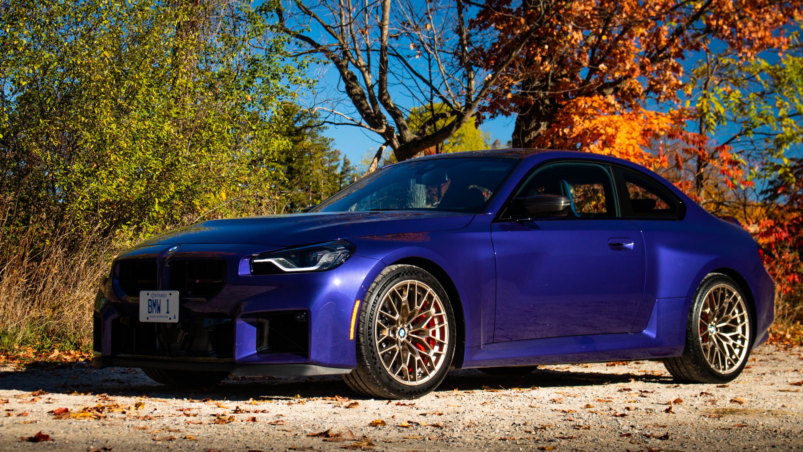 Front three quarters