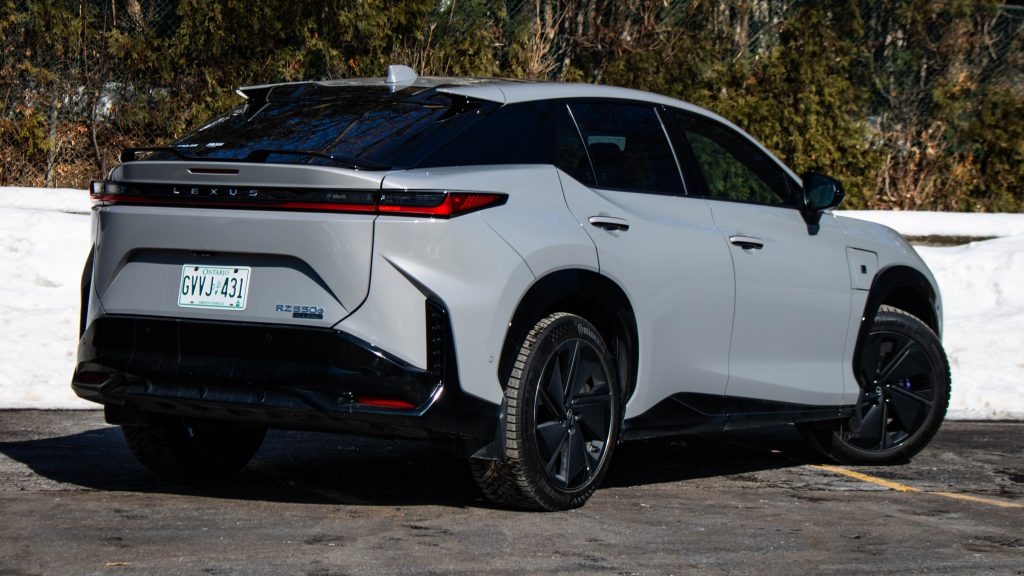 Lexus Rz550 The 402-Horsepower Lexus RZ 550e Proves Faster Isn't Always Better ...