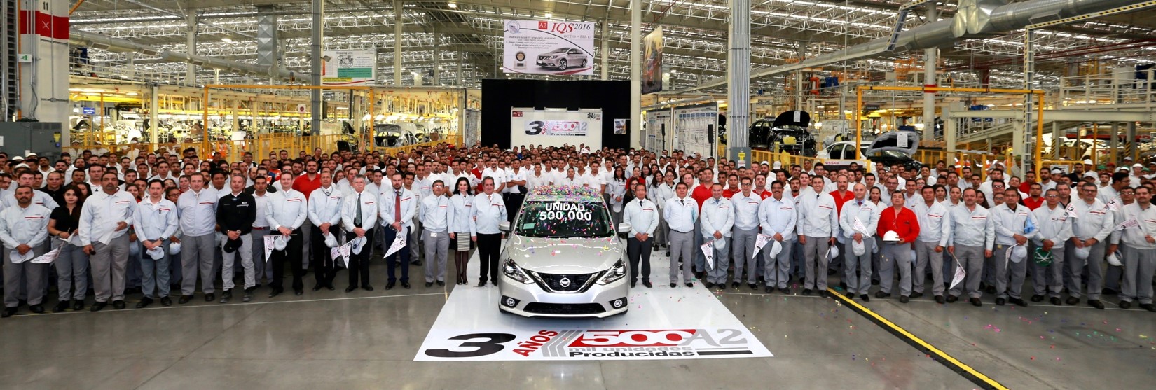 Nissan Aguascalientes Planta A2 Celebra Tres A–os De Exitosa Op