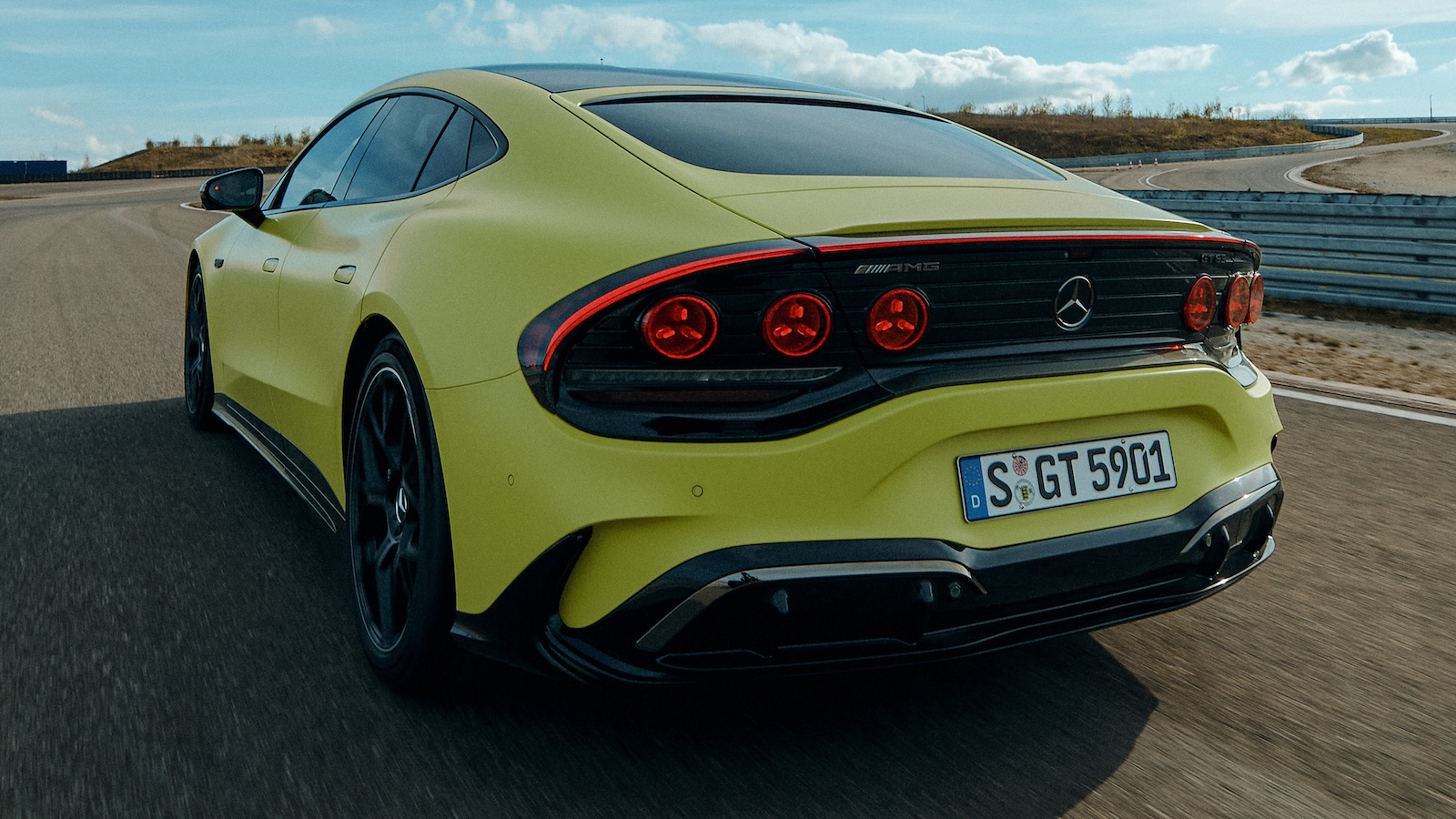 The New Mercedes Amg Gt 4 Door Coupe (european Model Shown)