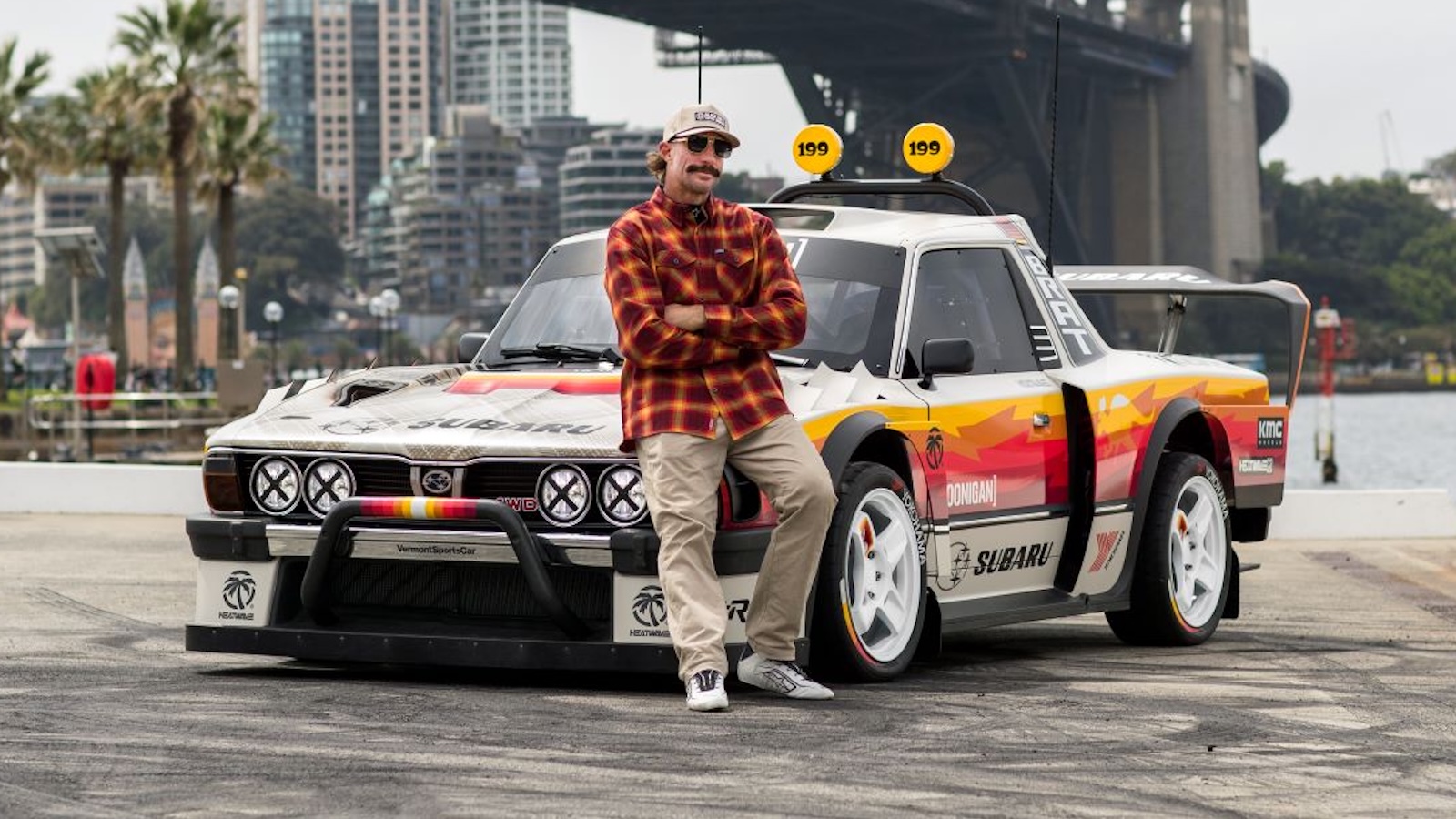 Subaru BRAT gymkhana