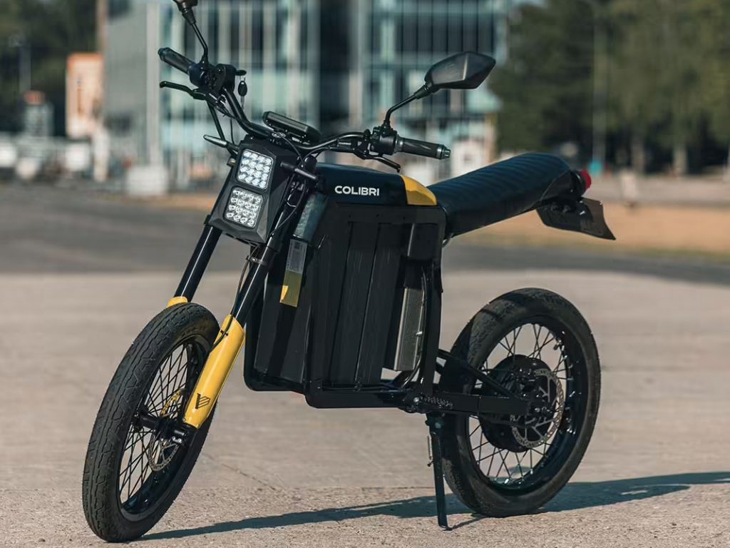This Electric Motorcycle Can Go 60 MPH And Folds Up Small Enough To Fit