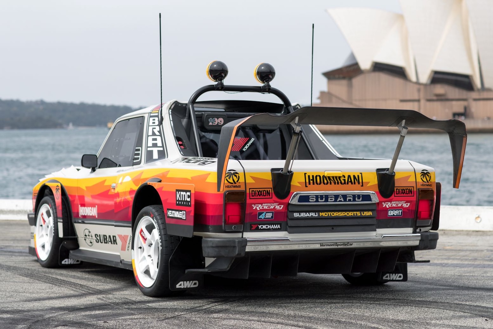 Subaru BRAT gymkhana