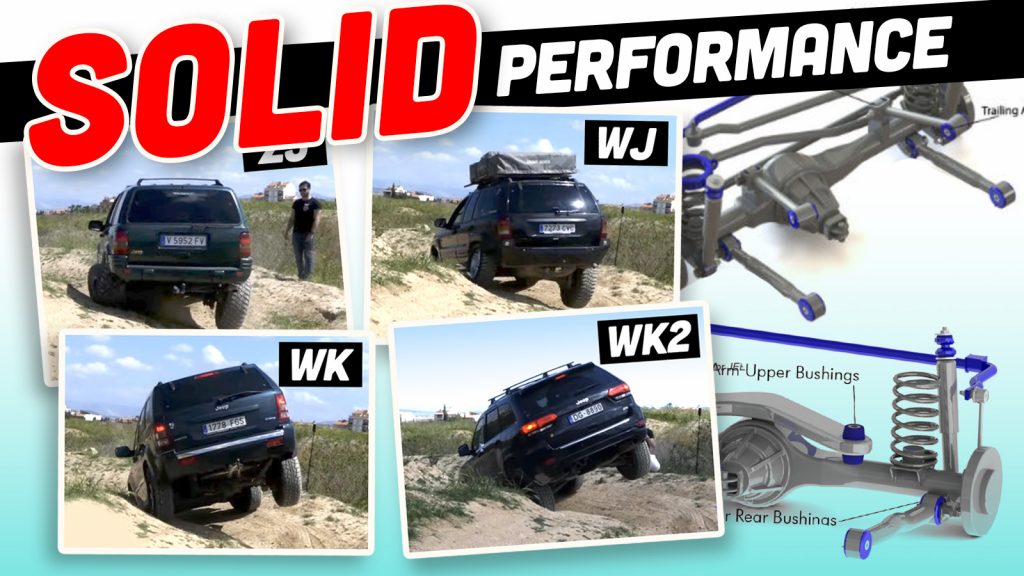 4 Jeeps Solid Axles Ts