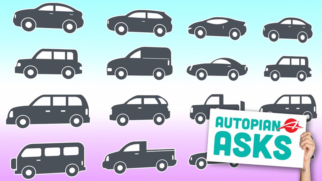 Set Of Black Car Icons Illustration Stock Vector