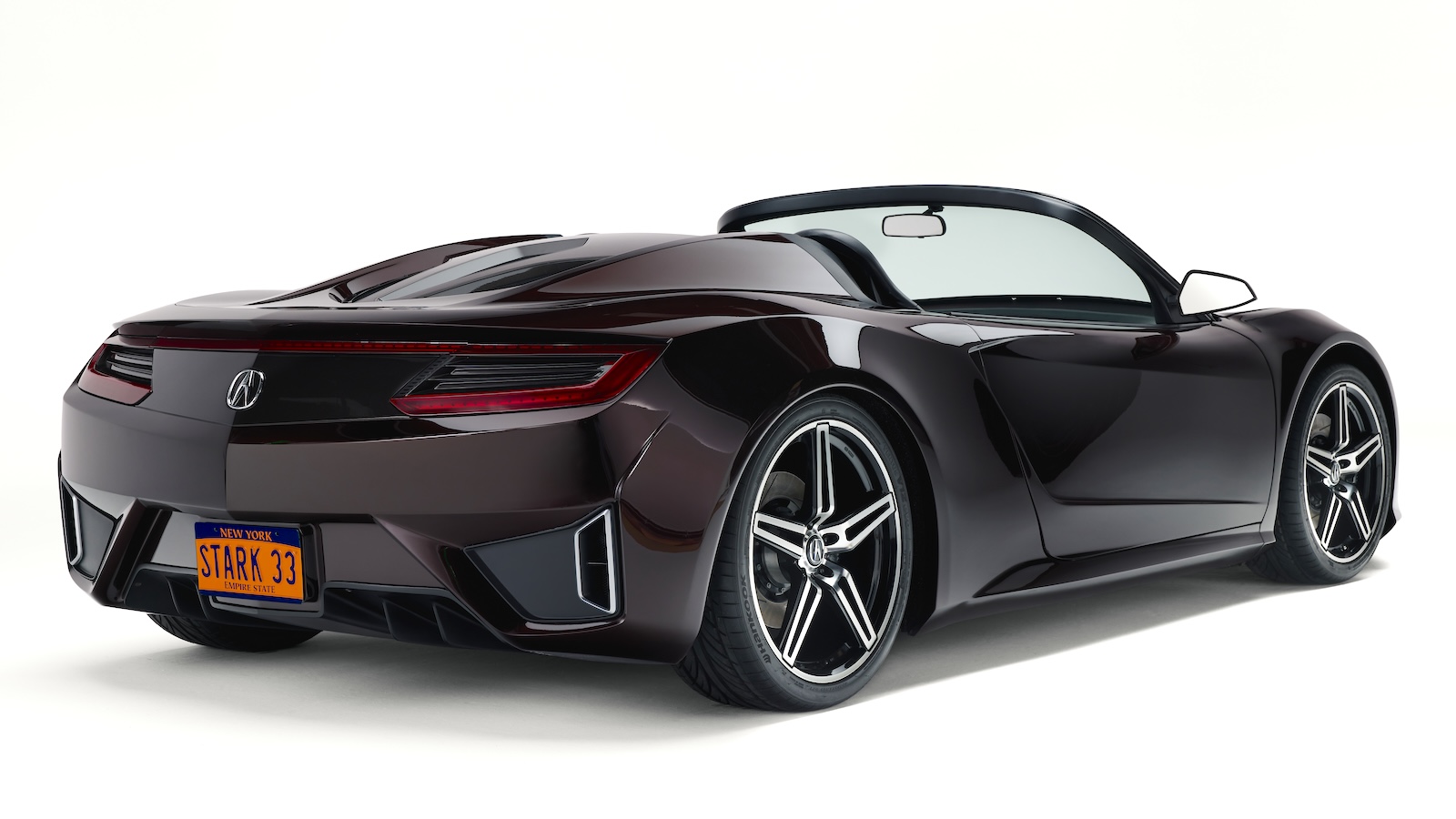 Acura Nsx Roadster Rear 3 4 Stark Plate