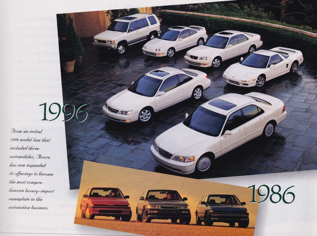 Acura Ten Year Brochure
