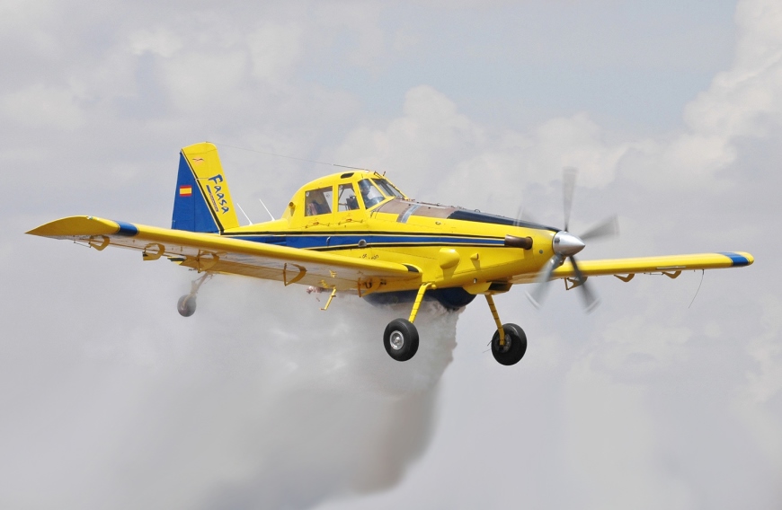 Air Tractor Arrendado Por Conaf (modified)