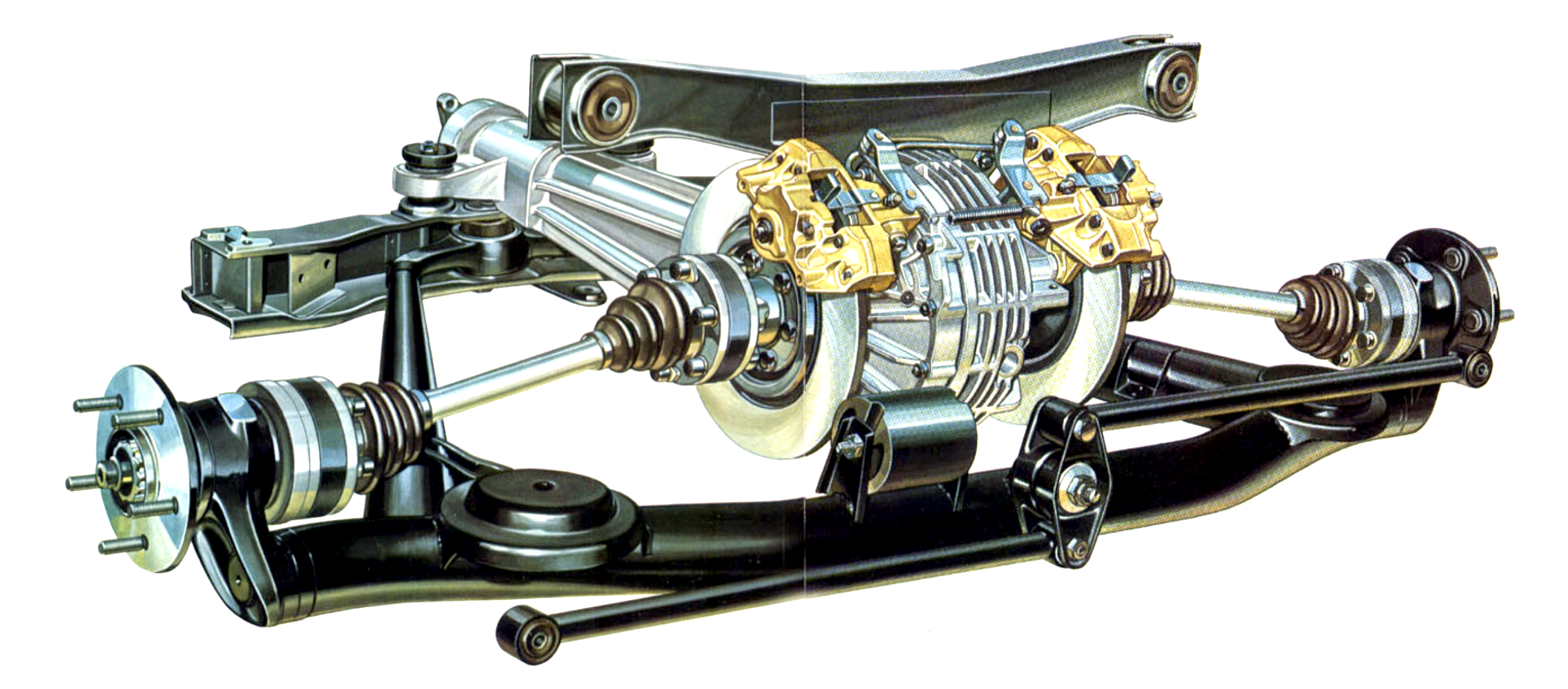 Alfa 6 De Dion Rear Suspension