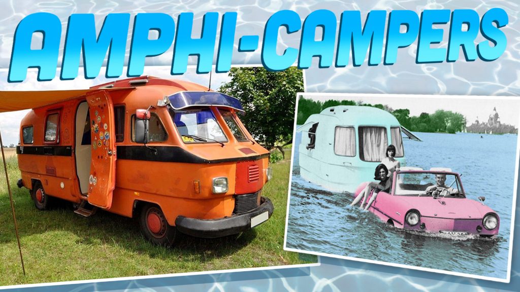 Amphibious Fiberglass Campers