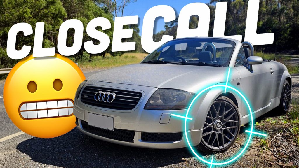 Audi Loses Wheel Ts