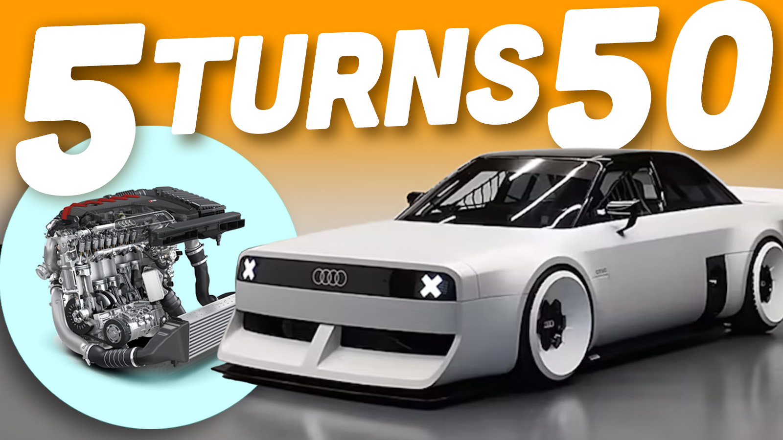 Audi’s Inline-Five Engine Is 50 Years Old And Still Weird - The Autopian