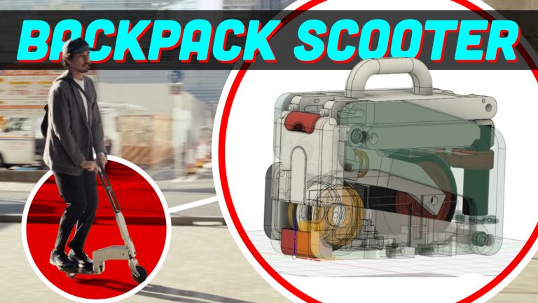 Backpack Scooter Ts2